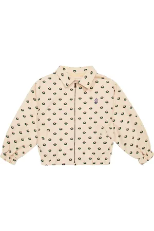 The Animals Observatory Falcon printed cotton jacket
