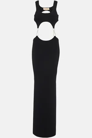AYA MUSE Heri cutout knit maxi dress