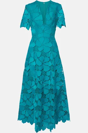 Elie saab Broderie anglaise maxi dress