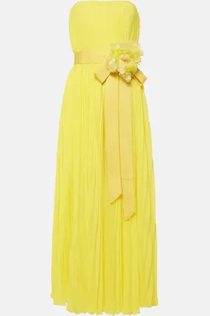 Max Mara Elegante Hiltex chiffon maxi dress