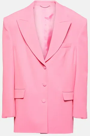 MAGDA BUTRYM Single-breasted silk-blend blazer