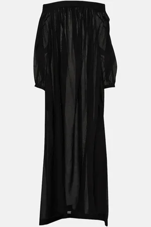 Alaïa Off-shoulder maxi dress