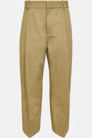 Bottega Veneta Cotton twill straight pants