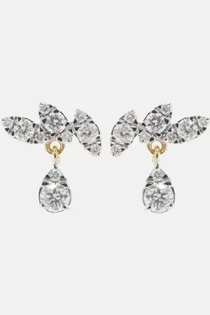 STONE AND STRAND Muse Drop 10kt earrings with diamonds