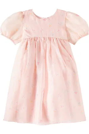 BONPOINT Elmae floral silk dress