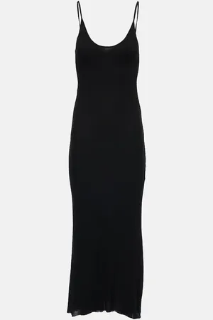 Khaite Leesal jersey midi dress
