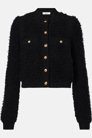 Chloé Cropped tweed jacket