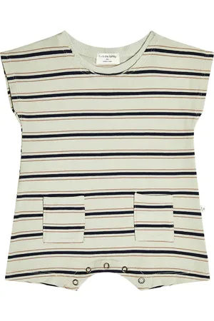 1+ IN THE FAMILY Baby Erik striped onesie