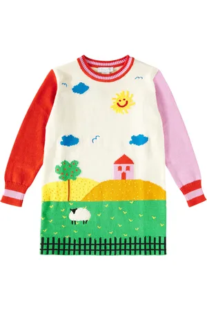 Stella McCartney Cotton and wool sweater dress
