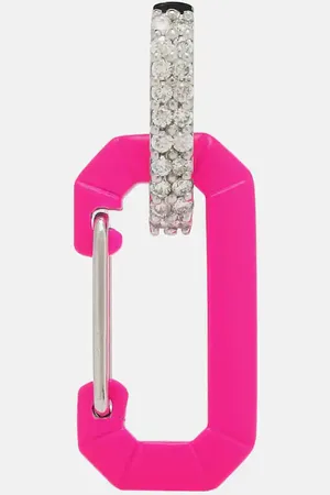 Eera Small Chiara 18kt white gold and diamond single earring