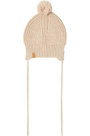 1+ IN THE FAMILY Baby Merel ribbed-knit beanie