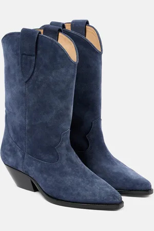 Isabel Marant Duerto suede cowboy boots