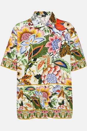 Etro Floral cotton shirt