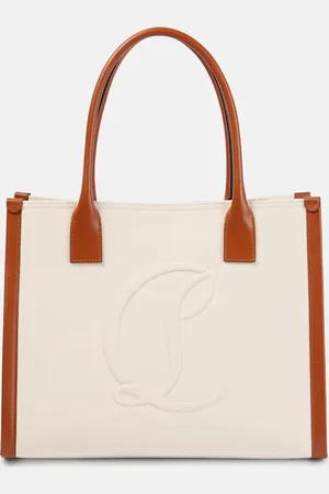 Christian Louboutin By My Side E/W Large canvas tote bag