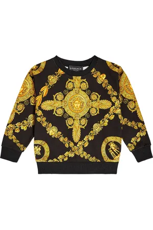 VERSACE Barocco cotton sweatshirt
