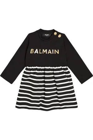Balmain Baby logo dress