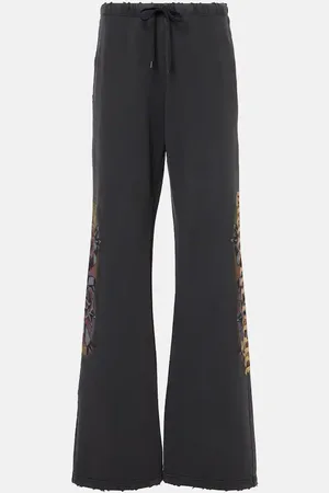 Balenciaga X Under Armour cotton fleece flared sweatpants