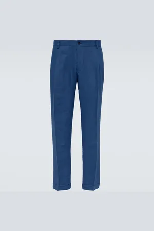 Dolce & Gabbana Linen slim pants