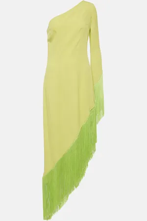‎Taller Marmo‎ Aventador fringed crÃªpe midi dress