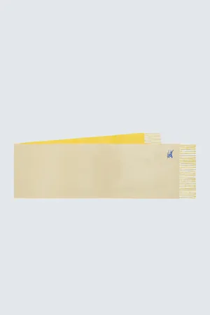 Burberry EKD fringed cashmere scarf