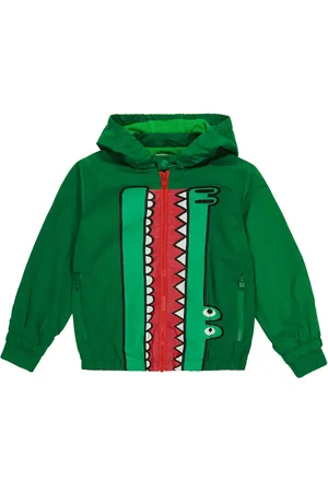 Stella McCartney Hooded windbreaker jacket
