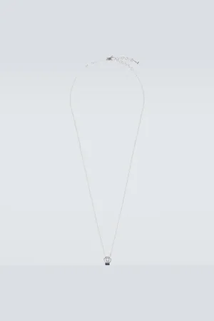 Gucci Interlocking G sterling necklace