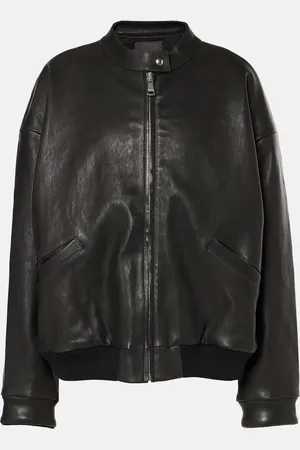 Stouls Will leather bomber jacket