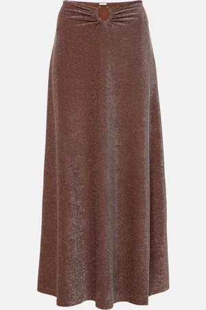 JOHANNA ORTIZ Ring-detail embellished maxi skirt