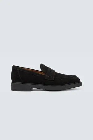 Gianvito Rossi Harris suede loafers