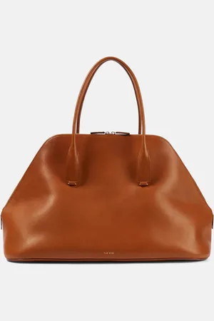 The Row Devon Large leather tote bag