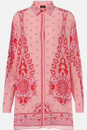 Etro Printed silk shirt