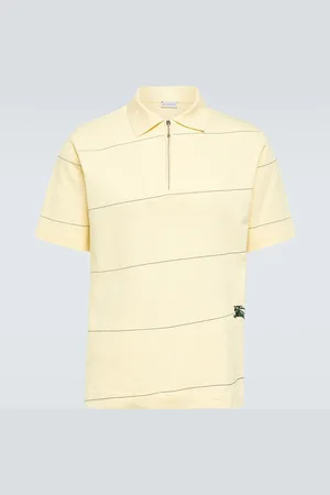 Burberry EKD striped cotton piquÃ© polo shirt