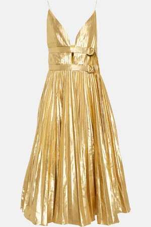 Altuzarra Winda pleated midi dress