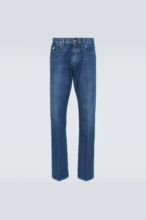 VERSACE La Medusa straight jeans