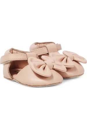 Donsje Baby Meau bow-detail leather sandals