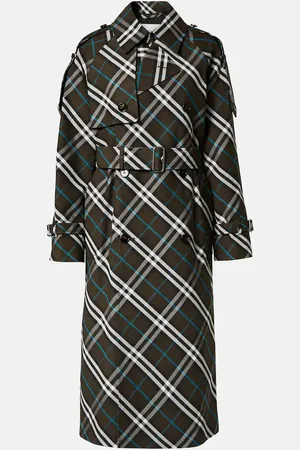 Burberry Check trench coat