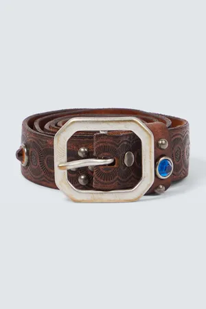 Ralph Lauren Rasco embellished leather belt