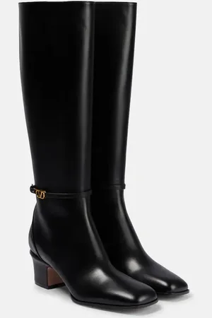 VALENTINO GARAVANI Leather knee-high boots