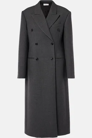 The Row Duras double-breasted wool coat