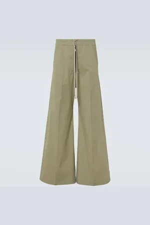 Rick Owens Bela cotton poplin wide-leg pants