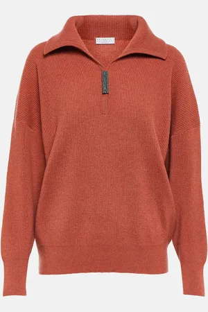 Brunello Cucinelli Cashmere polo sweater