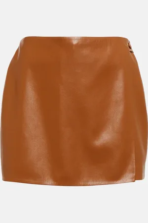 Nanushka Svena faux leather skort