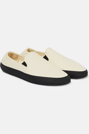 The Row Tech leather loafers