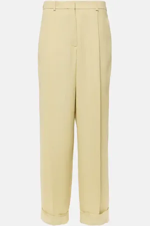 The Row Tor crÃªpe wide-leg pants