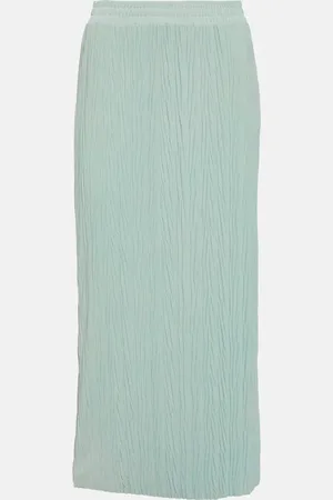 Max Mara Leisure Carnia pleated jersey midi skirt
