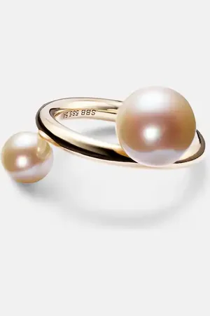 SOPHIE BILLE BRAHE La Grace 14kt ring with pearls