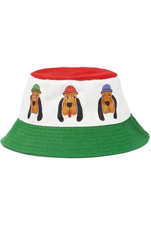Mini Rodini Bloodhound cotton bucket hat