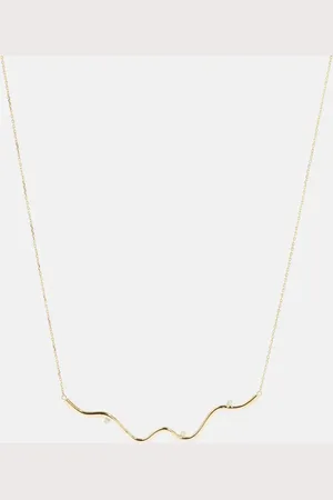 STONE AND STRAND Harbor Lights 10kt necklace with diamonds