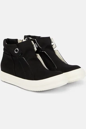 Rick Owens Dunk denim high-top sneakers