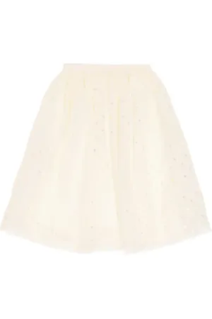 BONPOINT Panice polka-dot tulle skirt